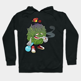 burn slow weed monster Hoodie